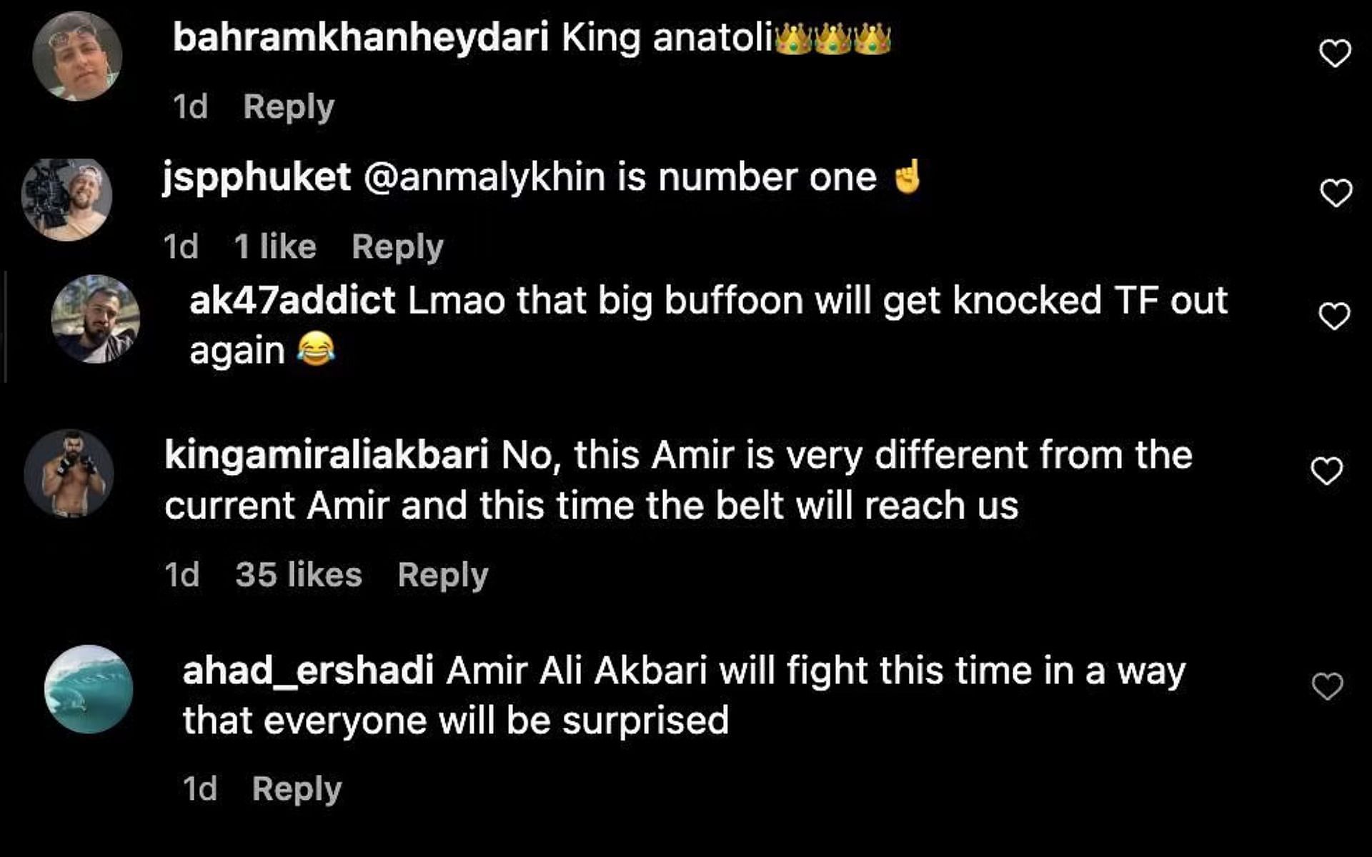 Comments on the video